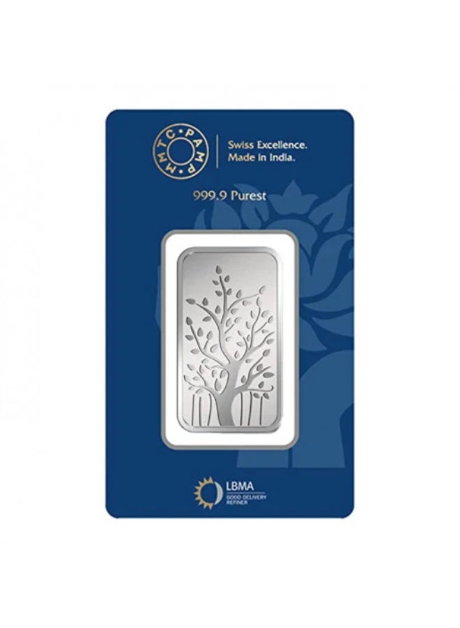 KHUSHBOO JEWELS MMTC-PAMP PURE 999 SILVER 100 GRAM COIN - Image 2